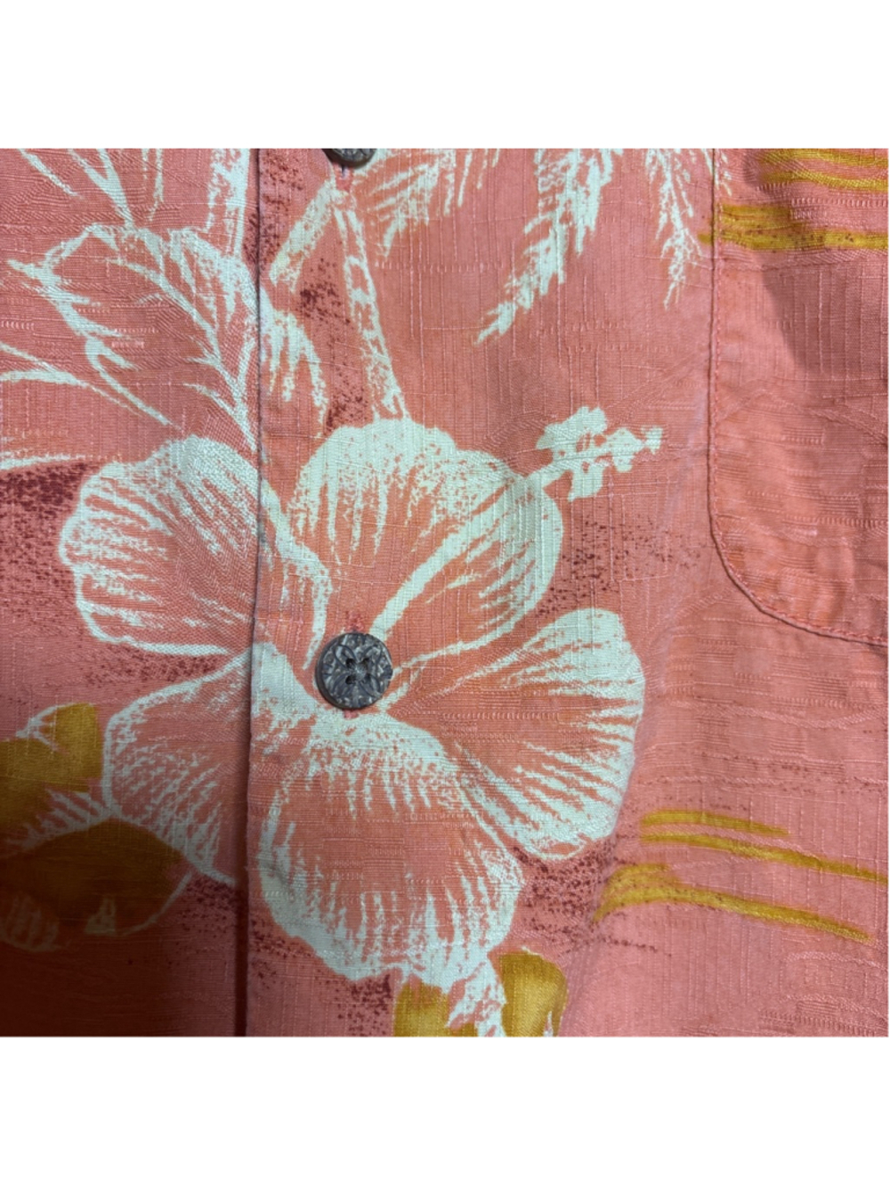 Tommy Bahama silk Hawaiian shirt large original loose fit - Picture 4 of 8